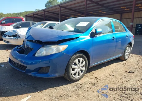 2009 Toyota Corolla Le z USA, uszkodzony, nr VIN JTDBL40E099044625